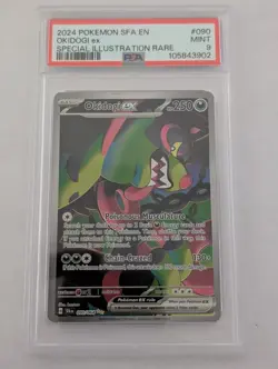 Okidogi ex 090/064 Pokemon Shrouded Fable SIR Special Illustration PSA 9 MINT - Image 1