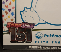 Pokemon Center Elite Trainer Box ETB Scarlet & Violet Pokemon 151 TCG SEALED/NEW 820650854668 - Image 5