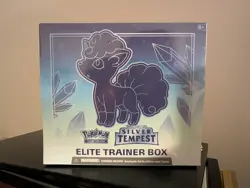 Pokemon TCG Sword & Shield Silver Tempest ETB Elite Trainer Box Factory Sealed - Image 1