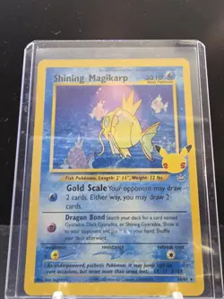 B011 - Pokemon TCG Shining Magikarp 66/64 Holo Celebrations Classic Collection - Image 1