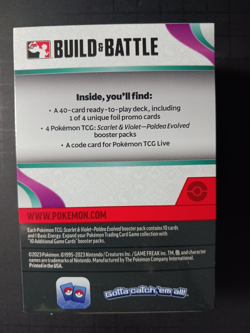 Pokemon Pokemon Paldea Evolved Build and Battle Box 1 box - Image 2