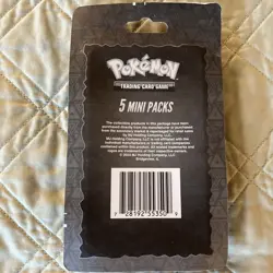 2024 Pokemon Trick Or Trade Booster Pack Blister(5 Mini Packs) - Image 2