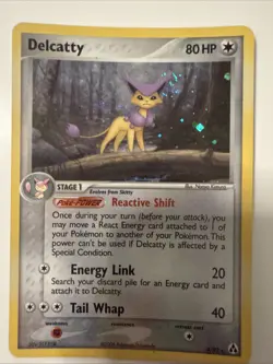 Pokemon TCG Delcatty 8/92 Holo Rare EX Legend Maker 2006 NM - Image 1
