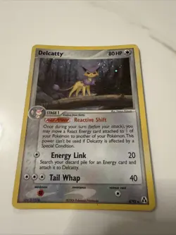 Pokemon TCG Delcatty 8/92 Holo Rare EX Legend Maker 2006 NM - Image 2