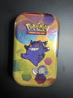 Pokemon TCG: Scarlet & Violet 151 Mini Tin (Gengar & Poliwag) - SEALED - Image 1
