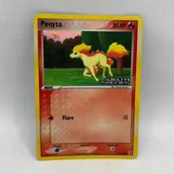 Pokemon TCG - Ponyta 78/113 Stamped Reverse Holo - EX Delta Species - VLP - Image 1