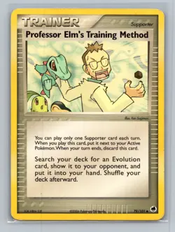 Pokemon TCG Professor Elm's Training Method 79/101 Dragon Frontiers Normal DMG - Image 1