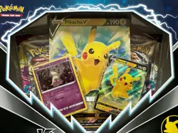 Pokemon TCG: Pikachu V Box - Lot of 2 Sealed - Fusion Strike + Brilliant Stars ! - Image 3