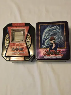 2 Tins Full Of Yugioh Cards! Mixed Lot Of Yugioh Cards - Image 1