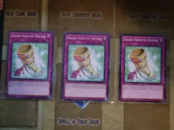 YUGIOH 3X GRAND HORN OF HEAVEN DOCS/SR04 COMMON 1ST ED NM - Image 1