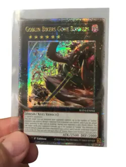 Yugioh! Goblin Bikers Gone Bonkers - SUDA-EN044 - Quarter Century Secret Rare - - Image 1