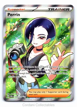 Perrin 209/167 - Twilight Masquerade - Pokemon Card - Near Mint - Image 1