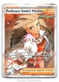Professor Sada's Vitality 239/182 - Paradox Rift - Pokemon Card - Near Mint - Image 1