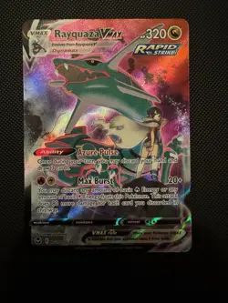 Pokemon Rayquaza VMAX TG20/TG30 Card Near Mint Condition CLEAN - Image 1