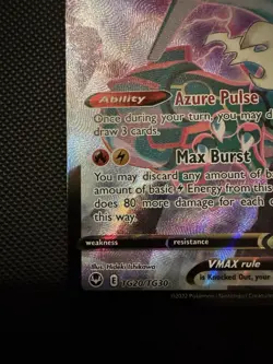 Pokemon Rayquaza VMAX TG20/TG30 Card Near Mint Condition CLEAN - Image 5