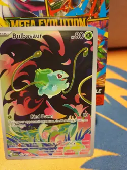 Bulbasaur 133/132 - Illustration Rare - Mega Evolution - Pokemon TCG Card - Image 3