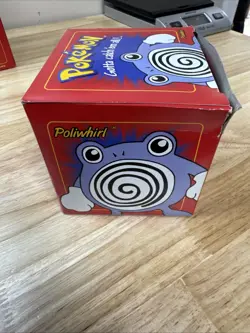 Nintendo Pokemon POLIWHIRL Burger King Trading Card Gold Plate 23k Red Bx SEALED - Image 4