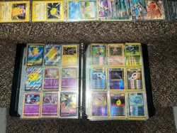 Huge Binder Of Pokemon Card Collection Lot binder Wotc Holos Vintage 50+ Pages - Image 3