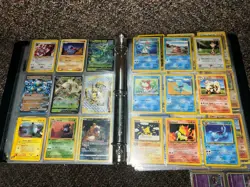 Huge Binder Of Pokemon Card Collection Lot binder Wotc Holos Vintage 50+ Pages - Image 5