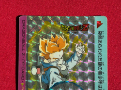 Dragon Ball Z Card No.635 Trunks TCG Holo Rare Amada Made in Japan - Image 3
