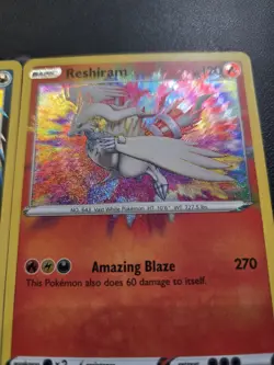 Pokemon TCG Yveltal 046/072 And Reshiram 017/072 Set 2 Cards Amazing Rare NM - Image 4