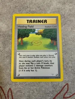 HEALING FIELDS 61/64 - Neo Revelation - 1995-2000 - VINTAGE Pokemon Card - LP - Image 1