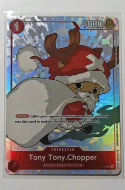 Tony Tony Chopper St01 006 Holo Foil One Piece Card Game TCG Up Promo - Image 1