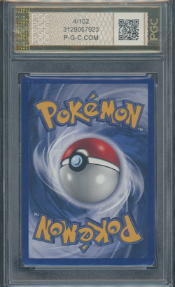 PGC 10 1999 Pokemon TCG Charizard SHADOWLESS Base Set Card 4/102 Holo SEE PHOTOS - Image 2