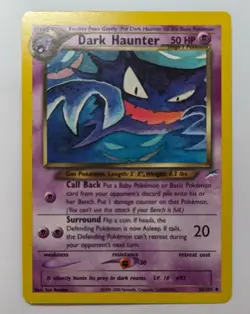 Dark Haunter 36/105 - Neo Destiny - VINTAGE WOTC POKEMON CARD - NM/LP - Image 2