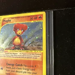 Pokemon Magby Expedition Holo Card 17/165 LP! Free Shipping! - Image 3