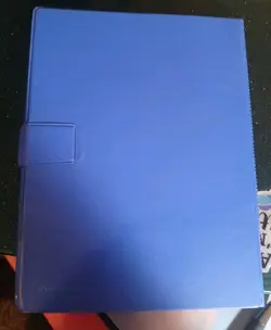 Vintage 1999 Pokemon Snap Binder Blue Charmander, Topps Movie Cards - Image 4