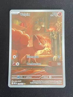 Vulpix 138/132 Mega Evolutions Illustration Rare English Pokemon Card - Mint - Image 1