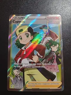 Copycat - 200/203 - Pokemon Evolving Skies Sword & Shield Full Art Rare Card NM - Image 1