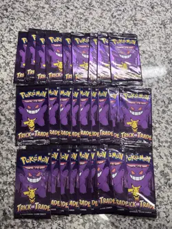 27 Pack Lot | Pokemon TCG Trick or Trade Booster Packs 2022 Halloween Cards! - Image 1