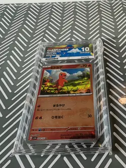 Pokemon Graded Cards - Charizard, Charmander, Chameleon -PSA 9/ACE 10 Read Desc - Image 4
