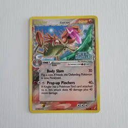 Delta Species Kingler Holo Pokemon Card 22/100 [In Excellent Condition] - Image 1