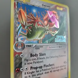 Delta Species Kingler Holo Pokemon Card 22/100 [In Excellent Condition] - Image 2