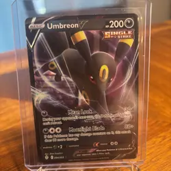 Umbreon V 094/203 Evolving Skies NM Full Art Ultra Rare Pokemon Card - Image 1