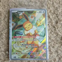 SEALED Pokemon TCG Eevee - 173 SVP Prismatic Evolutions ETB Promo Card Pack - Image 1
