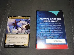 NYCC COMIC CON Magic The Gathering Spider-Man BLUE Welcome Deck & PROMO CARD - Image 2
