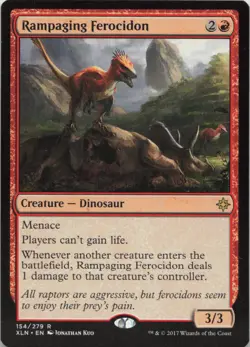 Rampaging Ferocidon R Ixalan 154 LP-NM MTG - Image 1