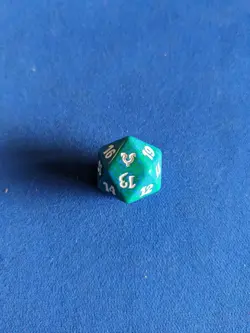 Magic the Gathering d20 SPINDOWN Green 1x MtG Avacyn Restored - Image 1