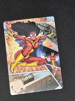 1x Art Series (51/54) - Spider-Woman, Stunning Savior MTG Marvel's Spider-Man NM - Image 1