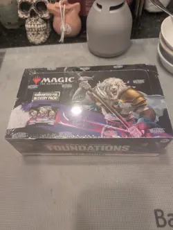 magic the gathering Foundations booster box MTG NIB sealed - Image 1