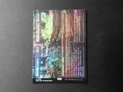 Unholy Annex Borderless FOIL NM [Duskmourn: House of Horror] Mtg Free Tracking! - Image 1