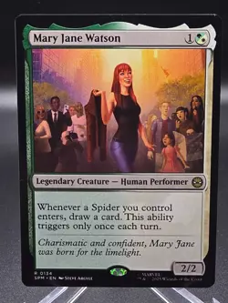 MTG Universes Beyond: Spider-man Mary Jane Watson 0134 NM Rare - Image 1