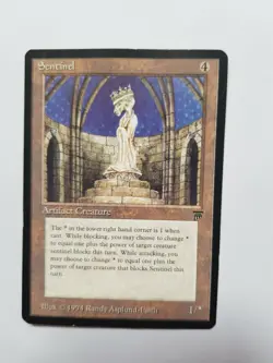 Magic The Gathering - Sentinel - Legends - Lightly Played - Image 1