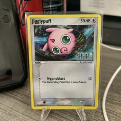 Pokemon TCG 2006 Jigglypuff 53/100 Ex Crystal Guardians Reverse Holo Stamped NM - Image 1