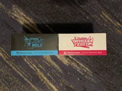 Black Bolt & White Flare Pokemon Center Elite Trainer Boxes (Sealed & No Damage) - Image 3