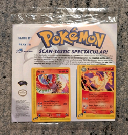 Pokemon TCG 2002 Scan-Tastic Spectacular Ho-oh and Rapidash Promos Sealed - Image 1